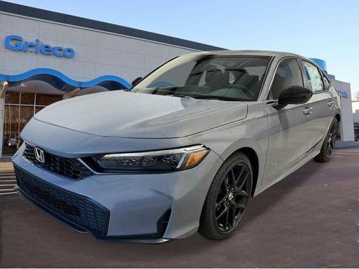 Gray 2026 Honda Civic Sport