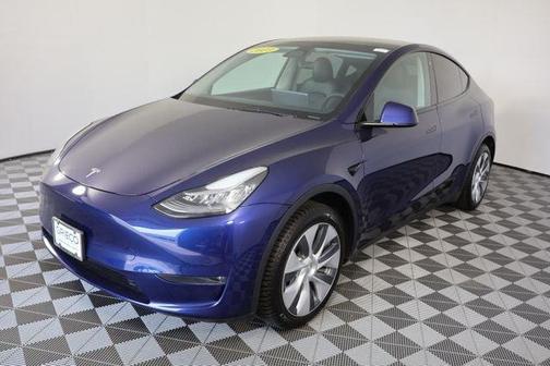 Blue 2023 Tesla Model Y Long Range