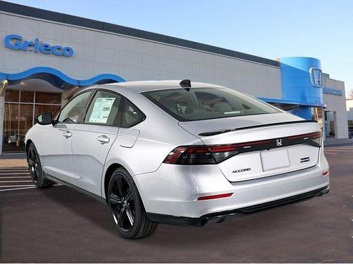 Silver 2026 Honda Accord Hybrid Sport-L