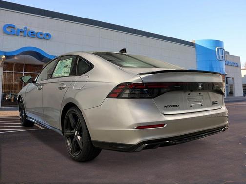 Silver 2026 Honda Accord Hybrid Sport-L