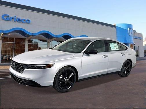 Silver 2026 Honda Accord Hybrid Sport-L