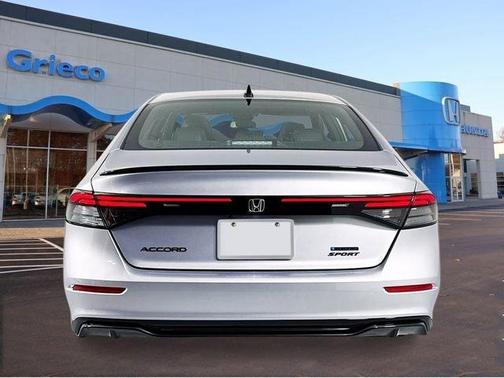 Silver 2026 Honda Accord Hybrid Sport-L