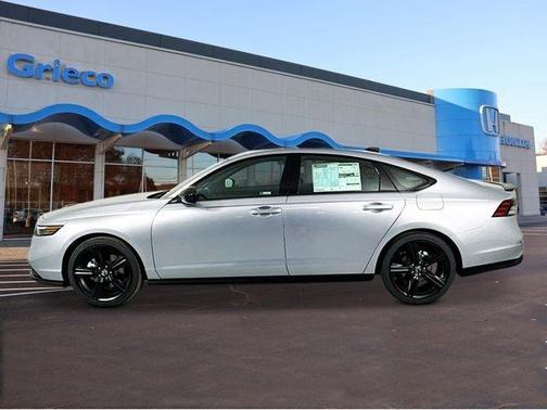 Silver 2026 Honda Accord Hybrid Sport-L