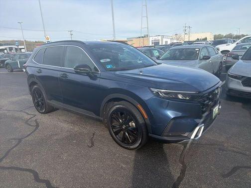 Blue 2024 Honda CR-V Hybrid Sport Touring
