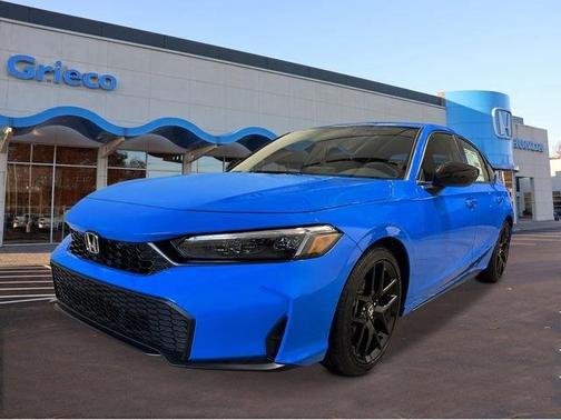 Blue 2026 Honda Civic Sport