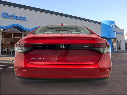 Red 2026 Honda Accord LX