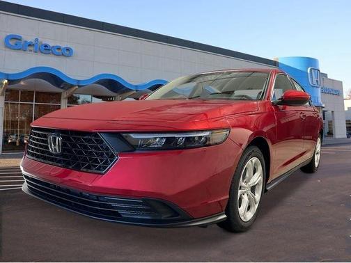 Red 2026 Honda Accord LX