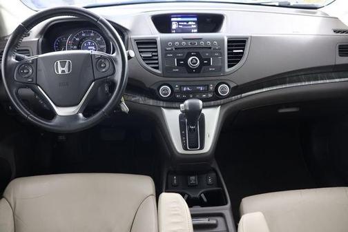 White 2012 Honda CR-V EX-L