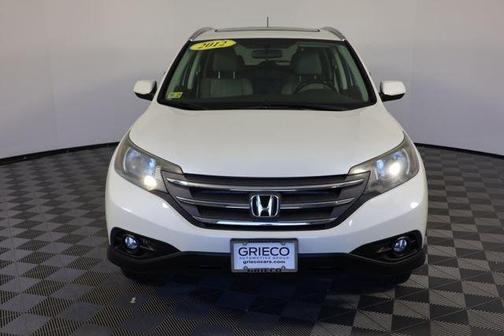 White 2012 Honda CR-V EX-L