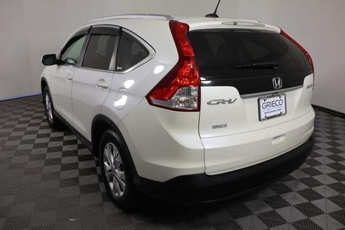 White 2012 Honda CR-V EX-L