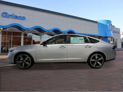 Silver 2026 Honda Accord Hybrid Sport