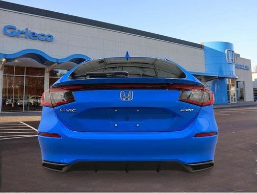 Blue 2026 Honda Civic Sport