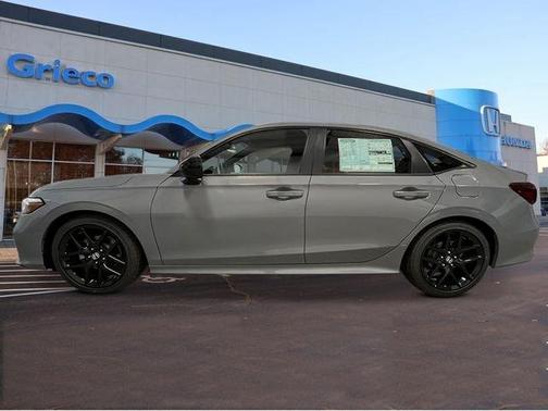 Gray 2026 Honda Civic Sport