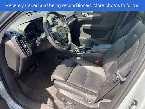 Gray 2024 Volvo XC40 B5 Plus Dark Theme