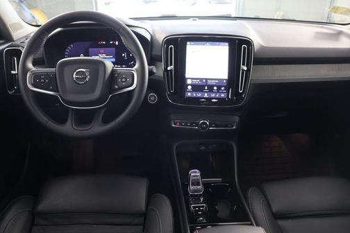 Gray 2024 Volvo XC40 B5 Plus Dark Theme