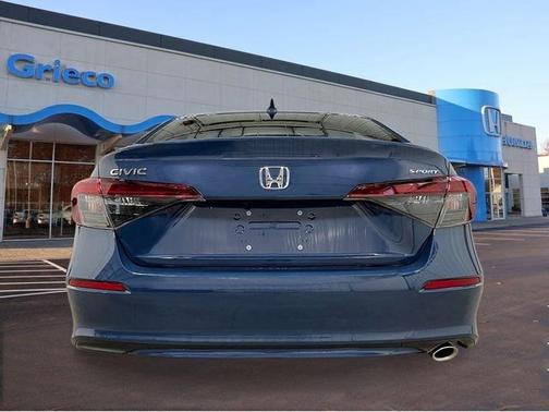 Blue 2026 Honda Civic Sport