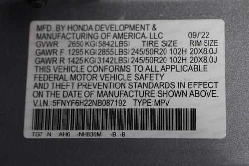 2022 Honda Pilot Special Edition