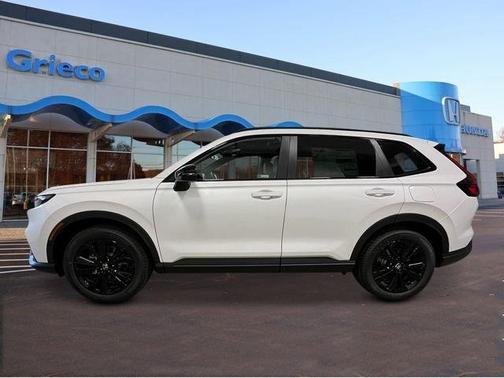 White 2026 Honda CR-V Hybrid Sport Touring