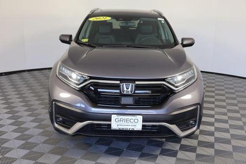Modern Steel Metallic 2021 Honda CR-V Touring