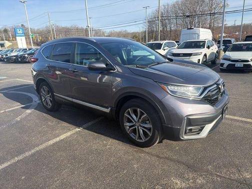 Modern Steel Metallic 2021 Honda CR-V Touring