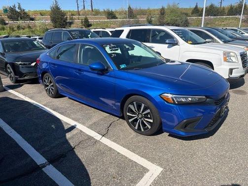 Blue 2023 Honda Civic EX