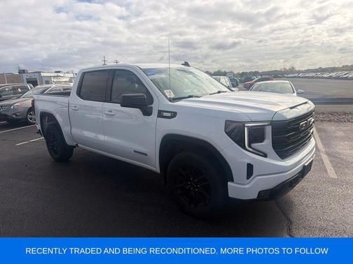 Summit White 2023 GMC Sierra 1500 Elevation