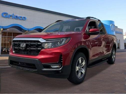 Red 2026 Honda Ridgeline RTL