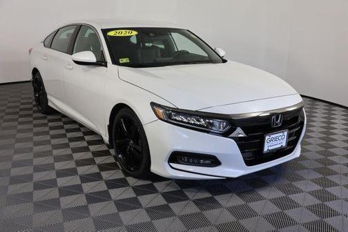 White 2020 Honda Accord Sport 1.5T