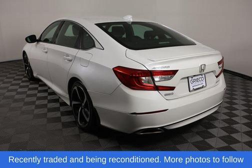 White 2020 Honda Accord Sport 1.5T