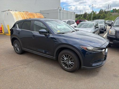 Deep Crystal Blue Mica 2021 Mazda CX-5 Touring