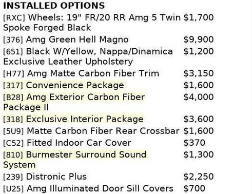 2018 Mercedes-Benz AMG GT R