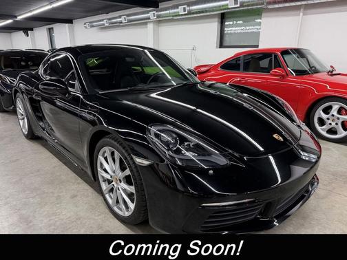 Black 2018 Porsche 718 Cayman