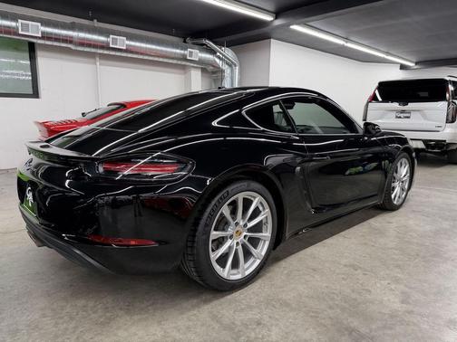 Black 2018 Porsche 718 Cayman