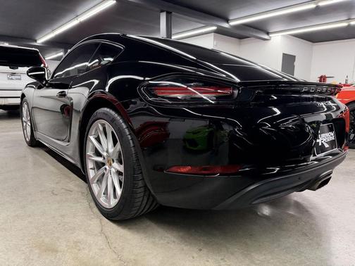 Black 2018 Porsche 718 Cayman
