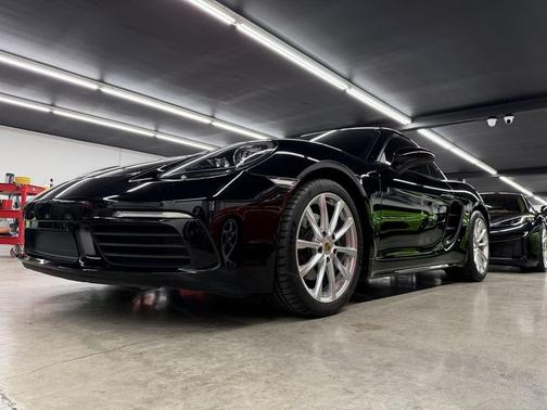 Black 2018 Porsche 718 Cayman