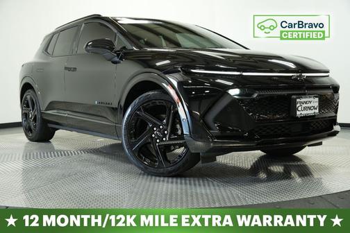 Black 2024 Chevrolet Equinox EV RS