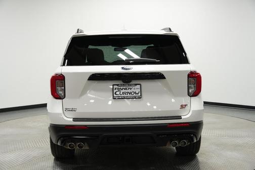 Star White Metallic Tri-Coat 2022 Ford Explorer ST