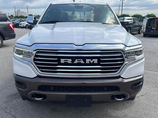 Ivory White Tri-Coat Pearlcoat 2020 RAM 1500 Longhorn