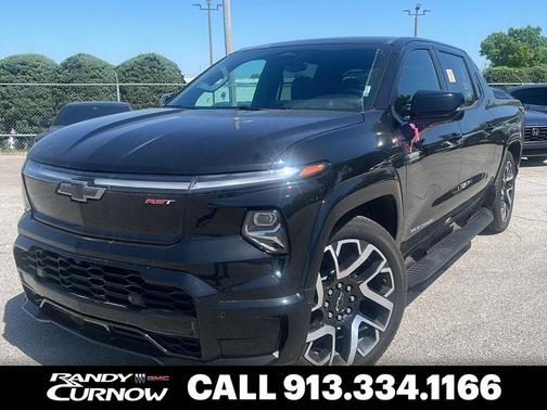 Black 2025 Chevrolet Silverado EV RST