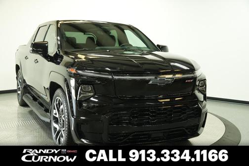 Black 2025 Chevrolet Silverado EV RST