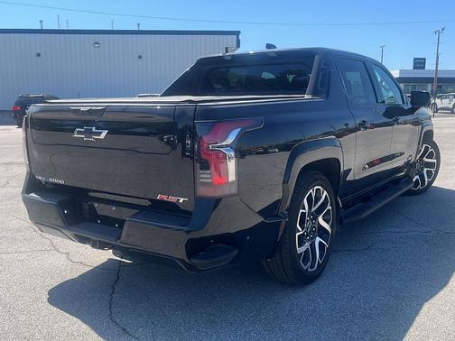 Black 2025 Chevrolet Silverado EV RST