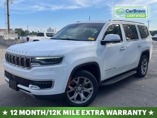 Bright White Clearcoat 2022 Jeep Wagoneer Series II 4x4