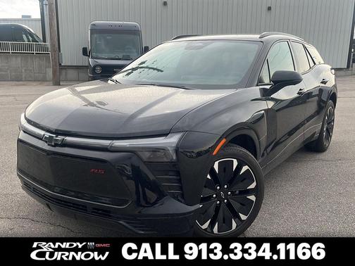 Black 2025 Chevrolet Blazer EV AWD RS