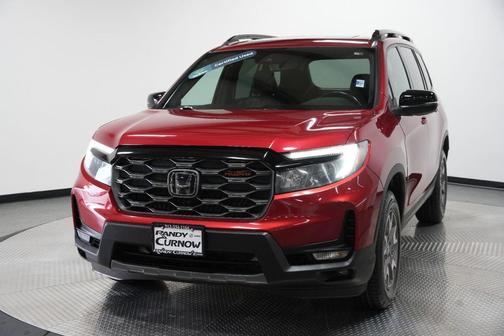 Radiant Red Metallic II 2022 Honda Passport AWD TrailSport