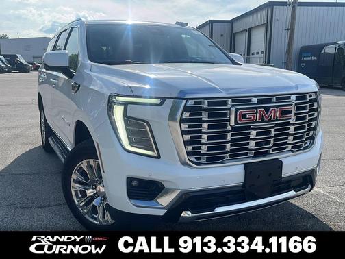 Summit White 2025 GMC Yukon Denali