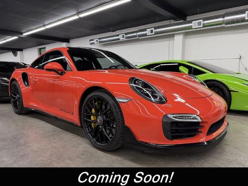 Lava Orange 2016 Porsche 911 Turbo S