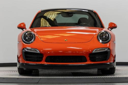 Lava Orange 2016 Porsche 911 Turbo S