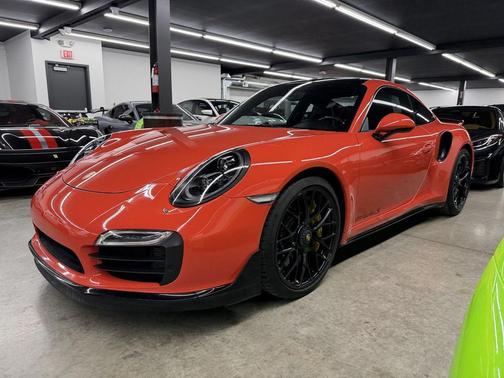 Lava Orange 2016 Porsche 911 Turbo S