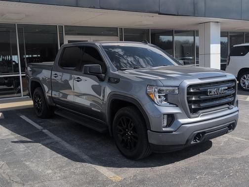 Satin Steel Metallic 2021 GMC Sierra 1500 Elevation