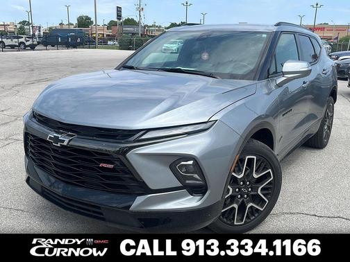 Sterling Gray Metallic 2024 Chevrolet Blazer RS
